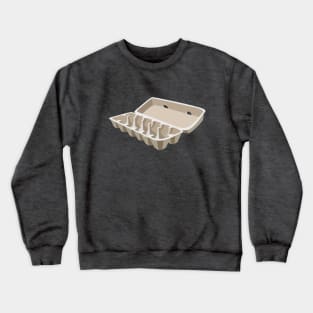 Empty Egg Carton Crewneck Sweatshirt